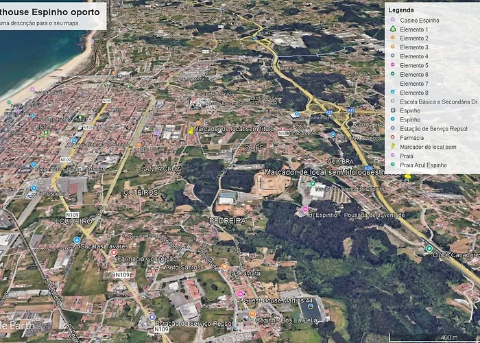 בית אירוח Pool & Sea Oporto